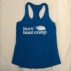 Burn Bootcamp Racer Bank Tank